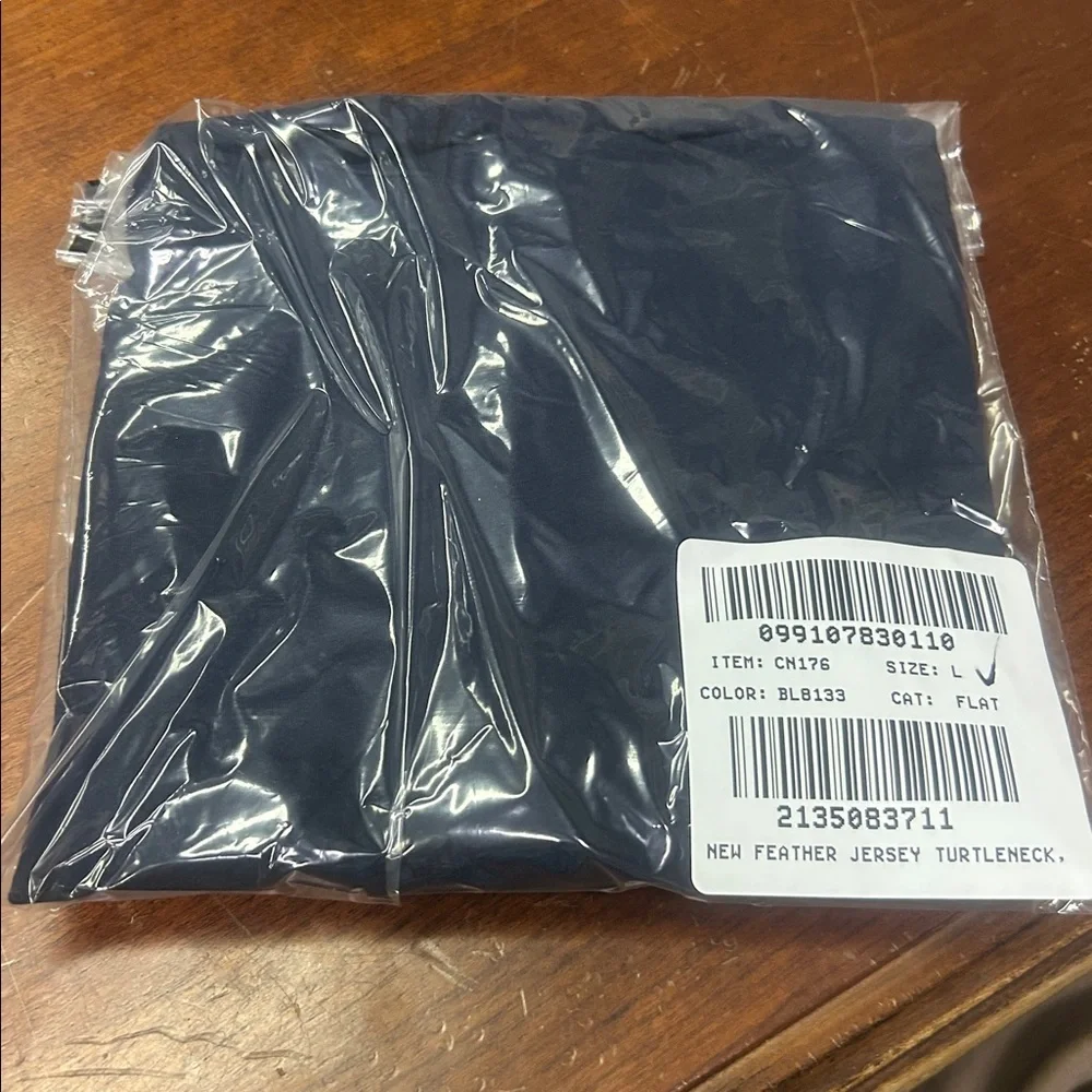 J Crew Feather jersey turtleneck CN176